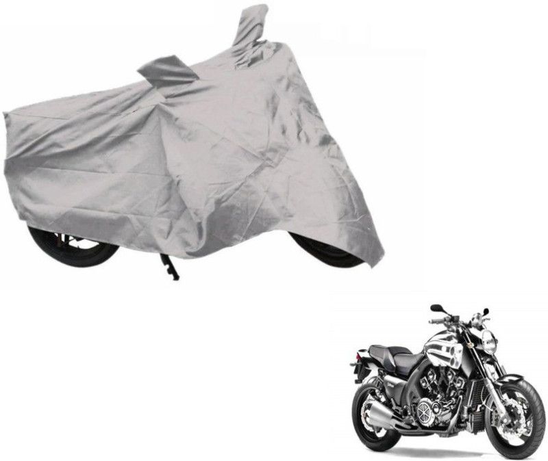 Gargi Traders Waterproof Two Wheeler Cover for Yamaha  (VMAX, Silver)