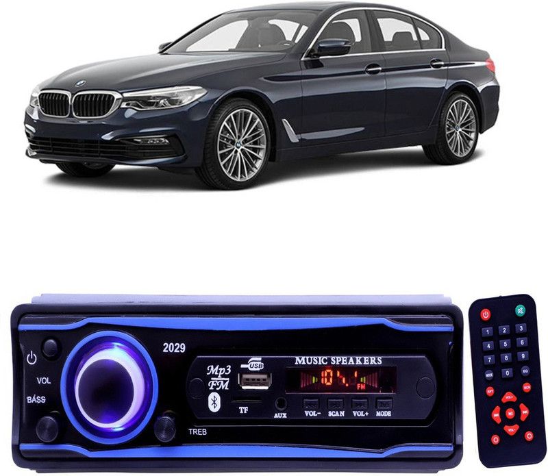 Genipap Blue 2029 USB/AUX/SD/BLUETOOTH/FM/MP3 BOOM MASTER STANDARD- G 43 Car Stereo  (Single Din)
