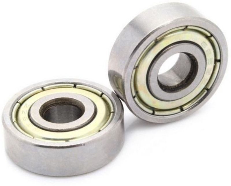 INVENTO 5Pcs 624ZZ 4x13x5mm 624ZZ Radial Ball Bearings 3D Printer/Robotics/DIY Projects Wheel Bearing