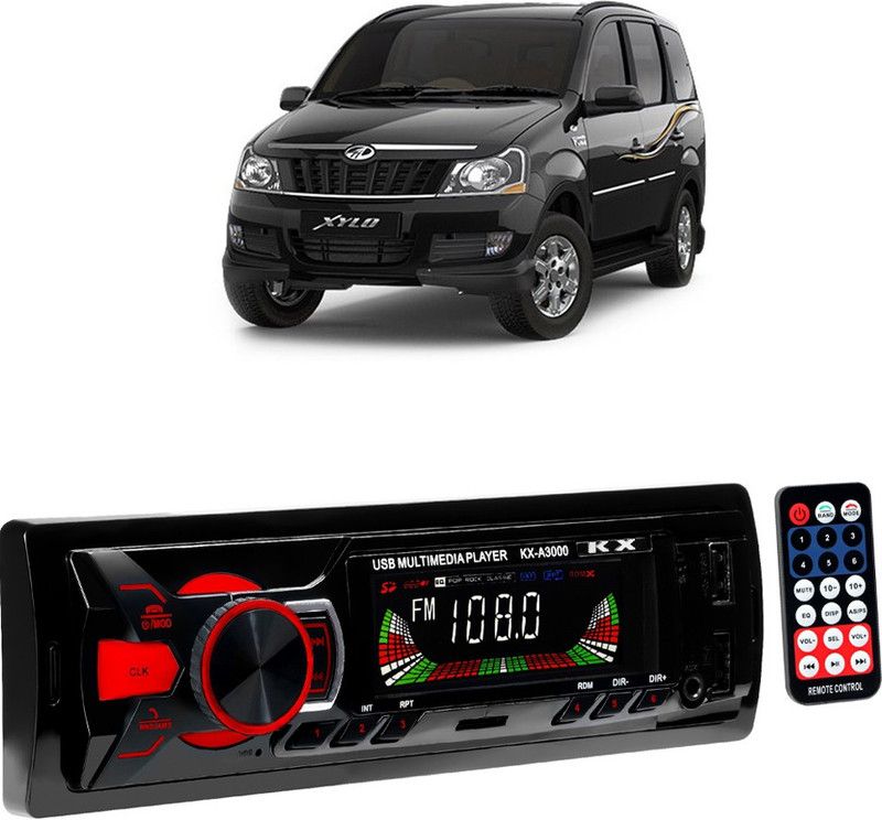 JBRIDERZ Boom Master A3000 with AUX/Bluetooth/USB/ MP3 JB-407 Car Stereo  (Single Din)