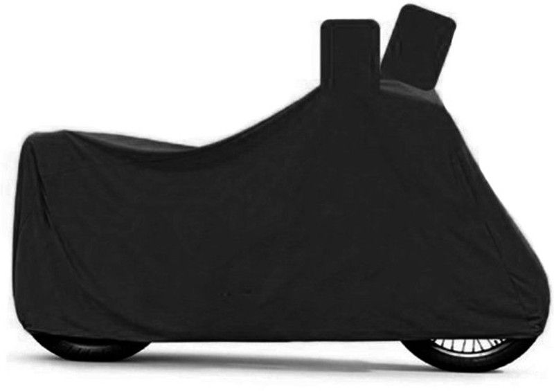 Royalrich Two Wheeler Cover for Hero  (Electric Zippy, Black)