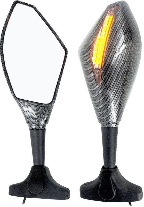 Otoroys Manual Remote Rear View Mirror For Yamaha, KTM, Bajaj, Honda, Suzuki Universal For Bike  (Center)