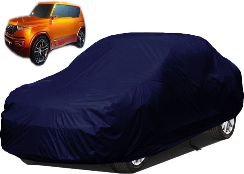 QualityBeast Car Cover For Hyundai Universal For Car (Without Mirror Pockets)  (Blue)
