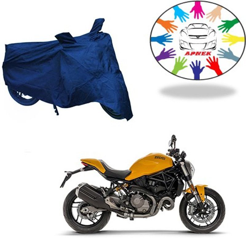 APNEK Waterproof Two Wheeler Cover for Ducati  (Monster 821, Blue)