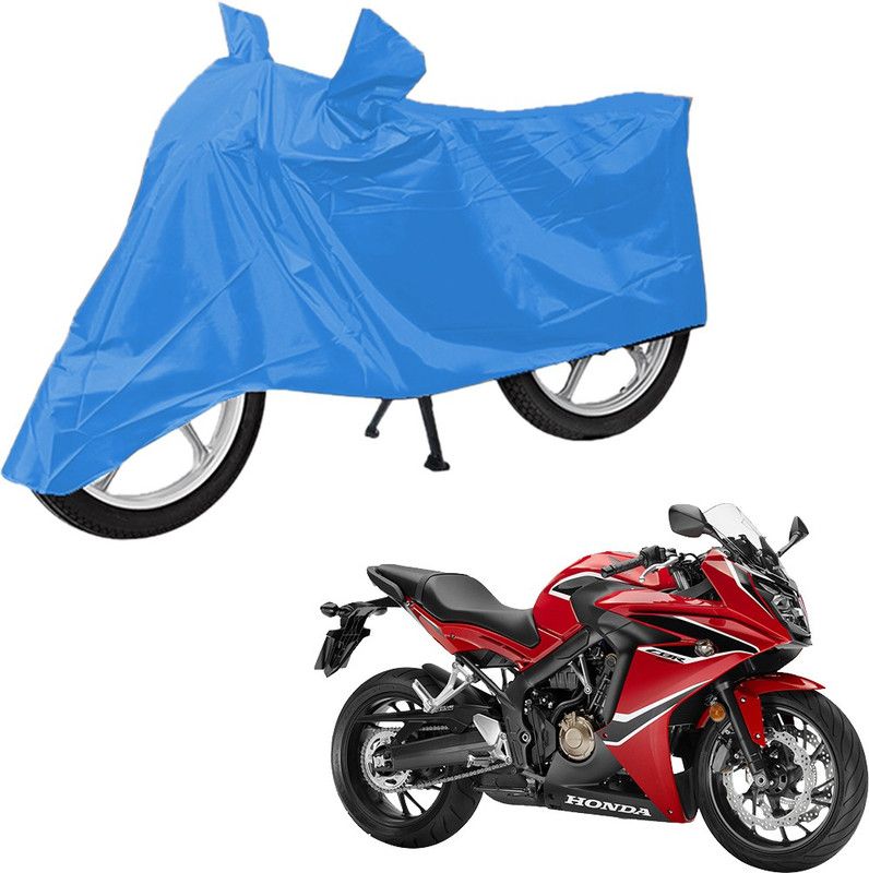 UrbanLifesylers Two Wheeler Cover for Honda  (CBR 650F, Blue)