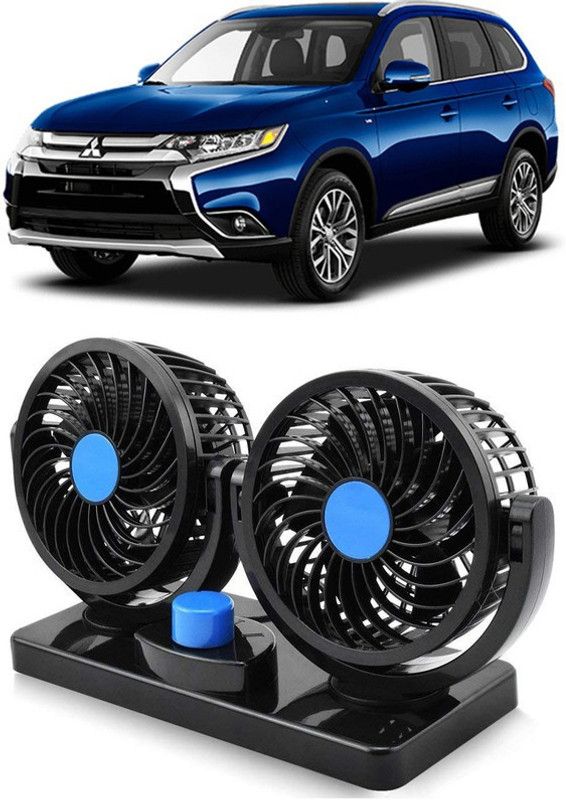 Amulite Car Fan 12V 360 Head 2 Speed Quiet Strong for All Vehicles-CF429 Car Interior Fan  (12 V)