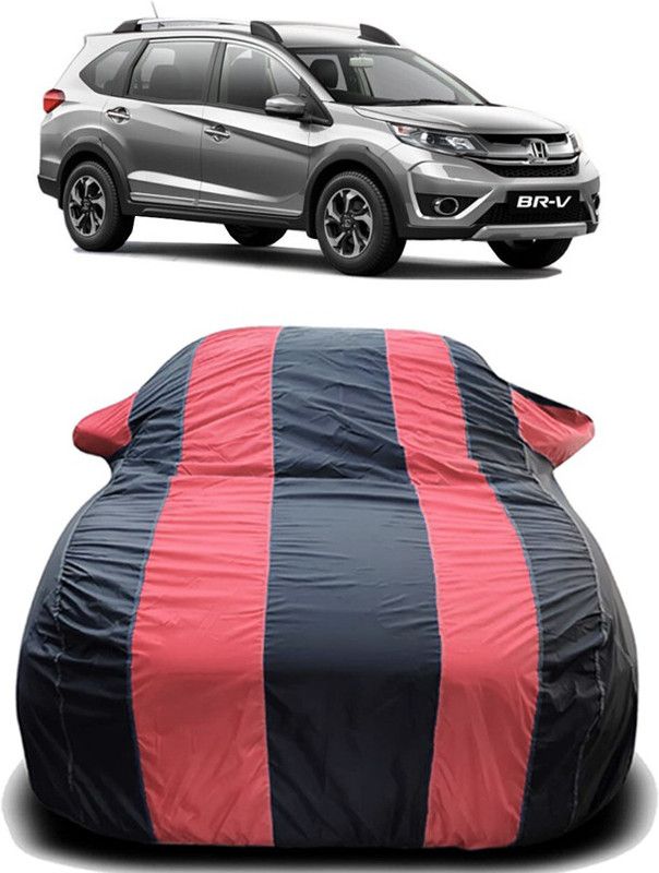 octavic Car Cover For Maruti Suzuki BRV (With Mirror Pockets)  (Red)