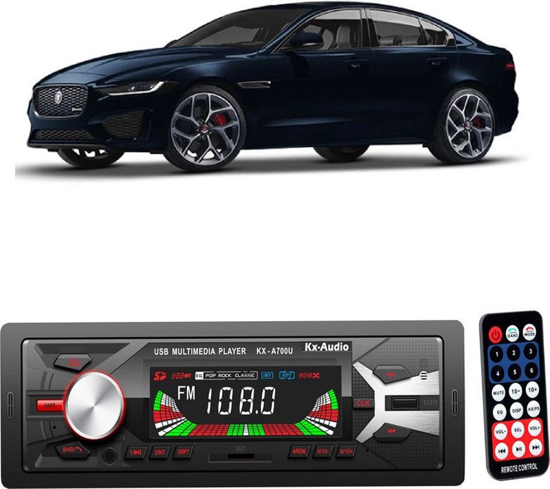 JBRIDERZ KX-A700U BLUETOOTH/USB/SD/AUX/FM/MP3 with Phone Caller Id Receiver B 220 Car Stereo  (Single Din)