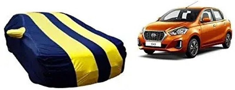 Voilito Car Cover For Datsun GO 1.2 (Without Mirror Pockets)  (Yellow)