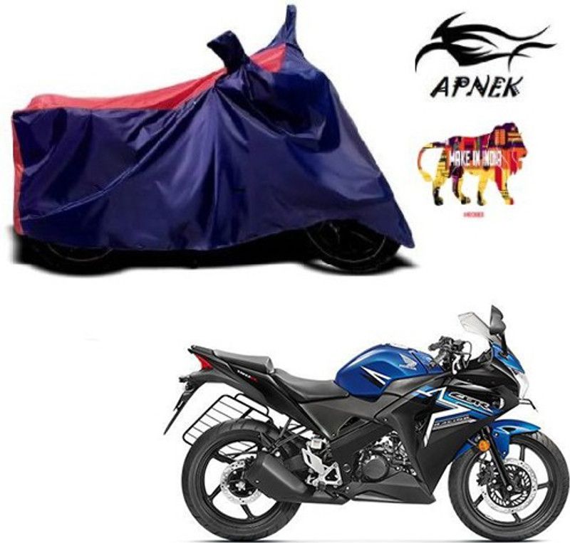 APNEK Waterproof Two Wheeler Cover for Honda  (CBR 150R, Red, Blue)