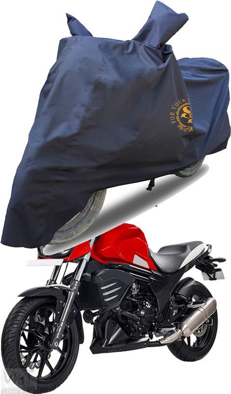 SS FOR YOUR SMART NEEDS Waterproof Two Wheeler Cover for Mahindra  (Mojo UT 300, Blue)