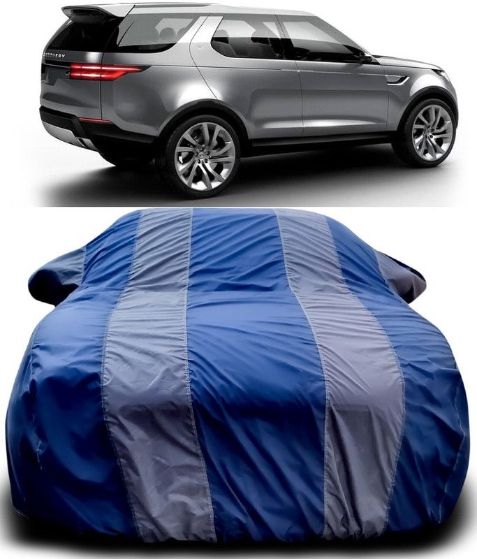 MoTRoX Car Cover For Tata Q502 (With Mirror Pockets)  (Blue, Grey)