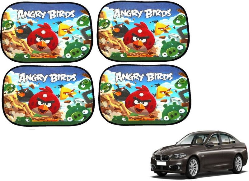 AUTYLE Side Window, Rear Window Sun Shade For BMW 5 Series  (Multicolor)