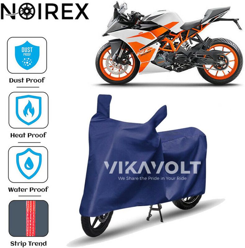 NOIREX Waterproof Two Wheeler Cover for KTM  (RC 200, Blue)