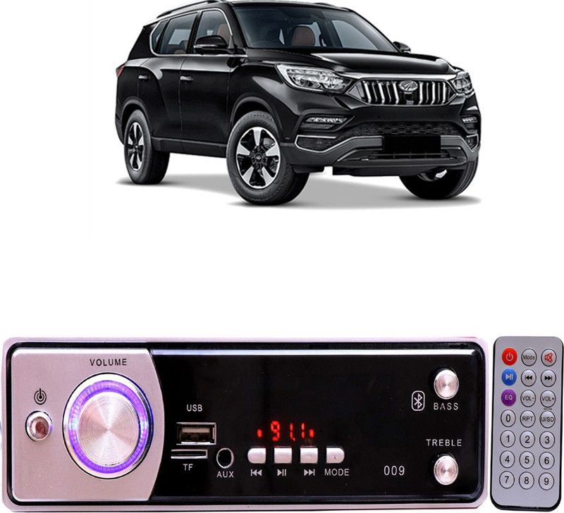 Bluedrum Silver009 BLUETOOTH/USB/SD/AUX/FM/MP3 Car Stereo ( Single Din) B-256 Car Stereo  (Single Din)