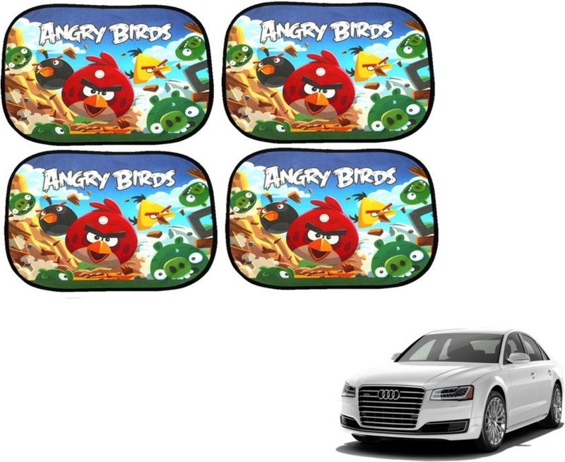 MOCKHE Side Window Sun Shade For Audi A8  (Multicolor)
