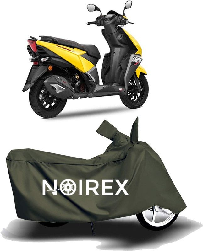 NOIREX Two Wheeler Cover for TVS  (NTORQ, Green)