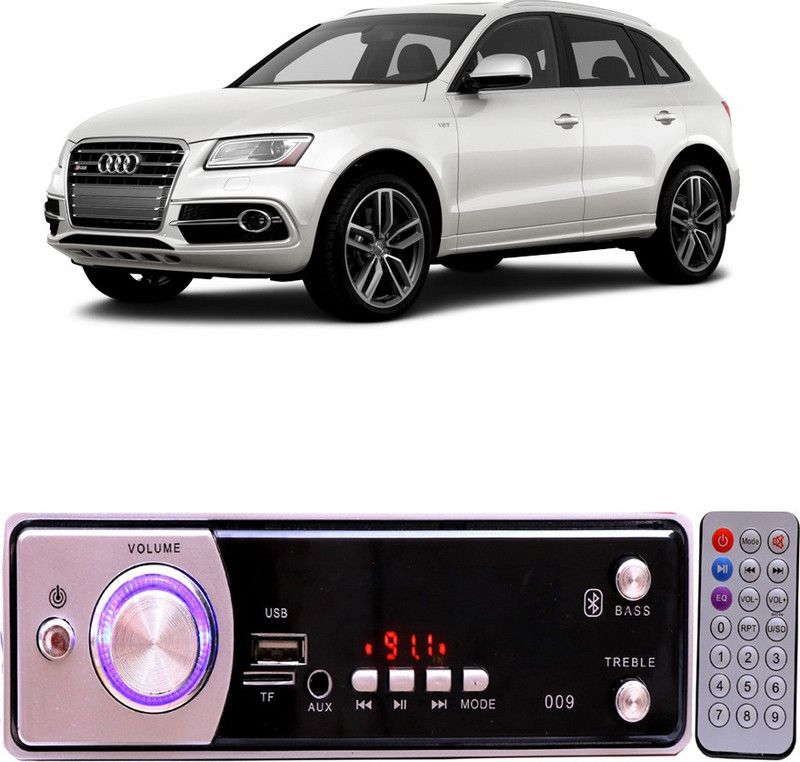 Purpleheart Silver009 BLUETOOTH/USB/SD/AUX/FM/MP3 Car Stereo ( Single Din) P-33 Car Stereo  (Single Din)