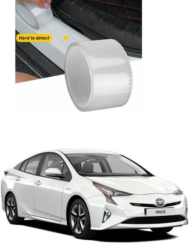 APICAL Plastic Car Door Guard  (White, Pack of 1, Toyota, Prius)