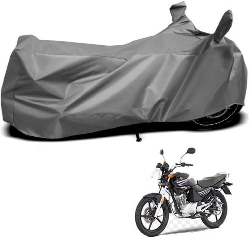 Gavya Waterproof Two Wheeler Cover for Yamaha  (Libero, Grey)
