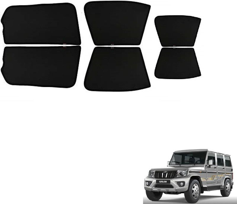 KOZDIKO Non Magnetic Half Shades for Mahindra Bolero Car Curtain