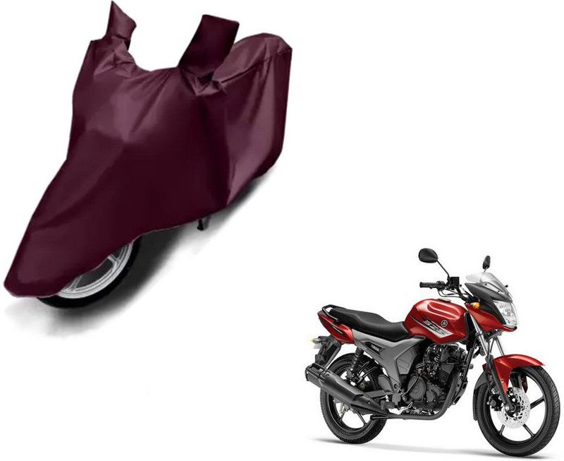 Selifaur Waterproof Two Wheeler Cover for Yamaha  (SZ-S, Brown)