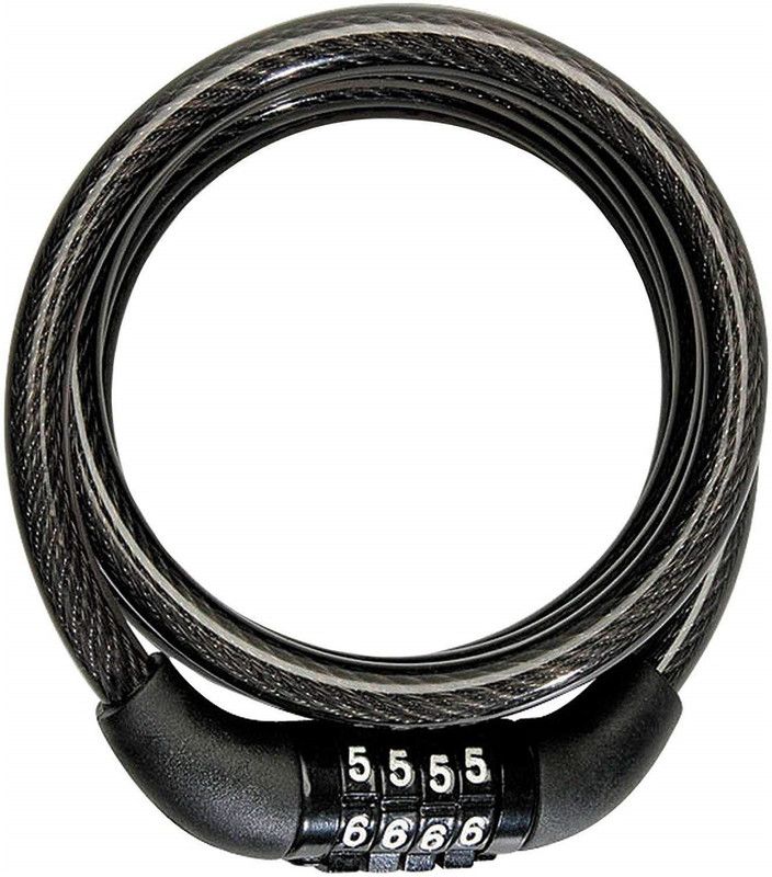 AUTYLE Iron, Plastic Combination Lock For Helmet