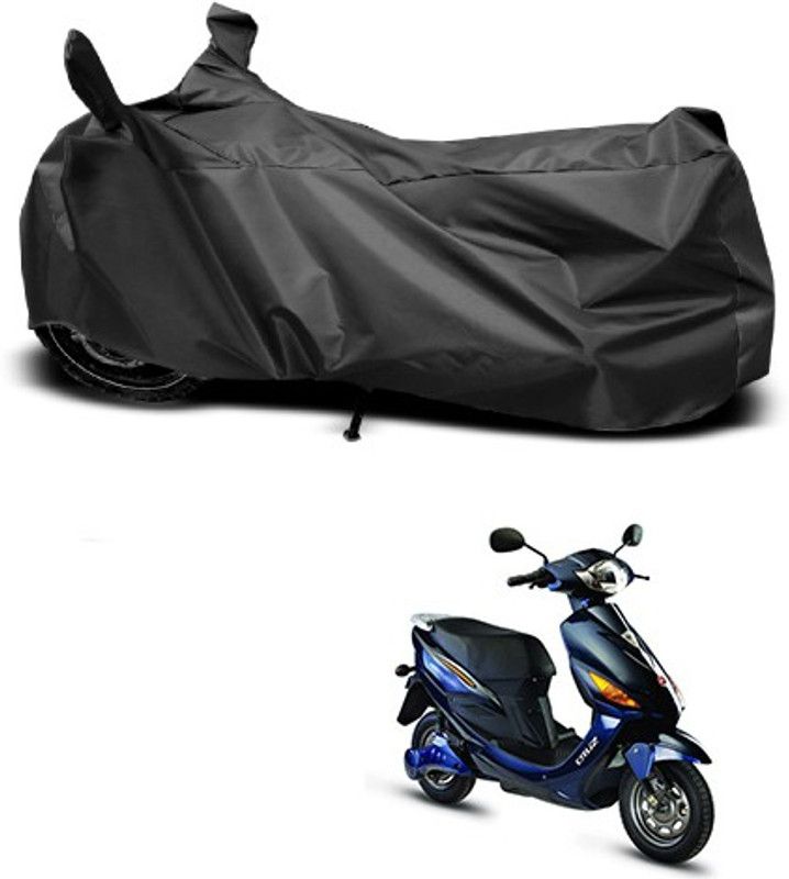 THE REAL ARV Waterproof Two Wheeler Cover for Hero  (Electric Cruz, Black)