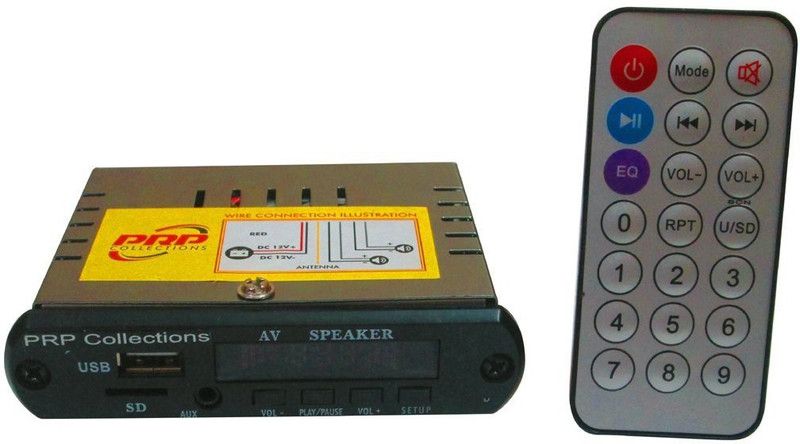 PRP Collections SUPER MINI Car Stereo  (Single Din)