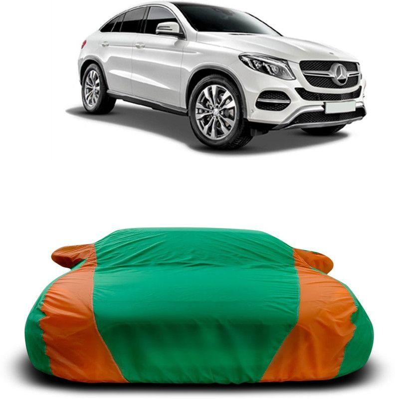 Ascension Car Cover For Mercedes Benz GLE Coupe (With Mirror Pockets)  (Green, Orange)