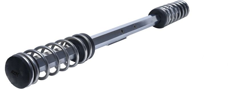 R2K Straight Rod Spring Leg Guard 2004 Bike Crash Guard  (Universal For Bike)
