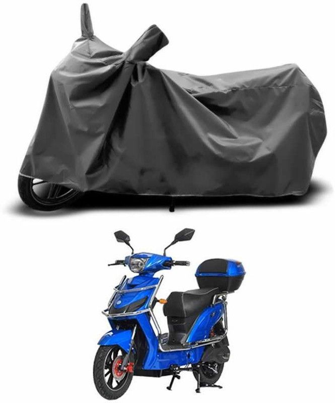 SEBOMGO Waterproof Two Wheeler Cover for Avon  (Grey)