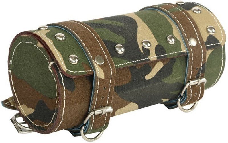 AUTYLE One-side Multicolor Leatherette Motorbike Saddlebag  (2.5 L)