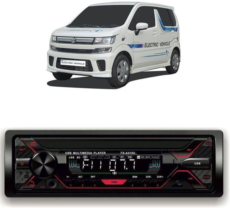 Genipap Car Stereo FX- A100U Car Stereo with Bluetooth, USB, SDCard , Aux G-353 Car Stereo  (Single Din)