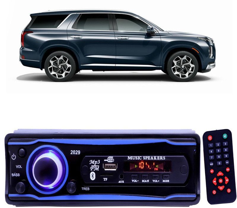 Genipap Blue 2029 USB/AUX/SD/BLUETOOTH/FM/MP3 BOOM MASTER STANDARD- G 192 Car Stereo  (Single Din)