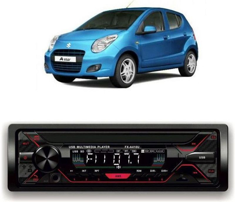 EverLand Car Stereo FX- A100U Car Stereo with Bluetooth, USB, SDCard , Aux E-310 Car Stereo  (Single Din)