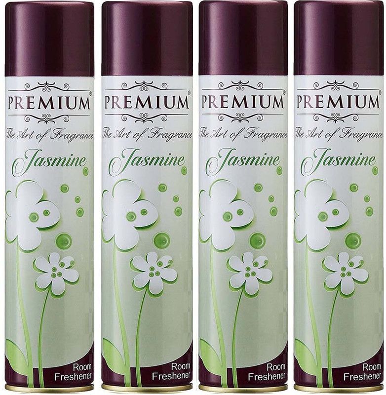 PREMIUM the art of fragrance jasmine Spray  (4 x 219 ml)