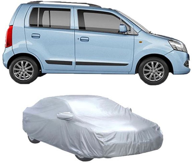 Gali Bazar Car Cover For Maruti Ignis 1.2 Sigma (With Mirror Pockets)  (Silver, For 2018 Models)