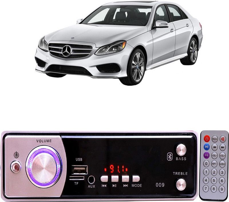 Bluedrum Silver009 BLUETOOTH/USB/SD/AUX/FM/MP3 Car Stereo ( Single Din) B-383 Car Stereo  (Single Din)