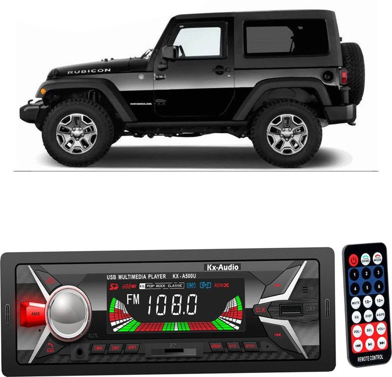 JBRIDERZ KX-A500U BLUETOOTH/USB/SD/AUX/FM/MP3 with Phone Caller Id Receiver JB-112 Car Stereo  (Single Din)