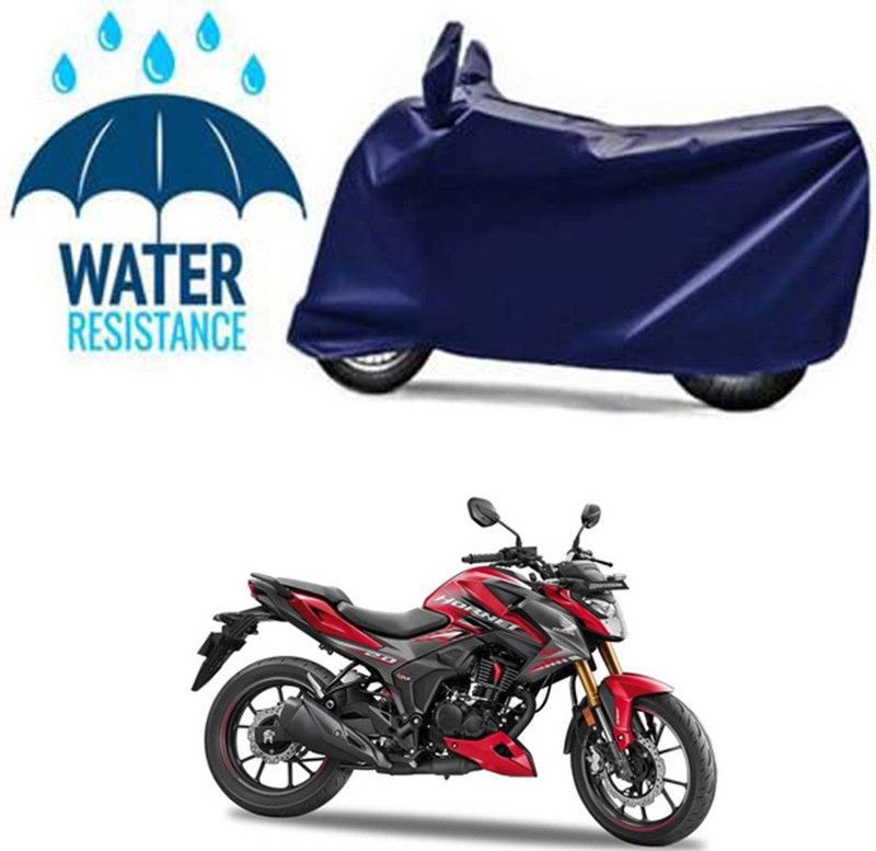 RONISH Waterproof Two Wheeler Cover for Honda  (CB Hornet 160, Blue)