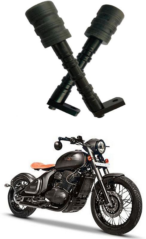 Enfield Works Super Strong Universal Bike Crash Guard Black / Slider-P-191  (Universal For Bike)