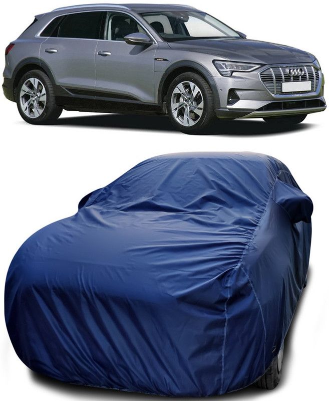 Dvis Car Cover For Audi E-TRON (With Mirror Pockets)  (Blue)
