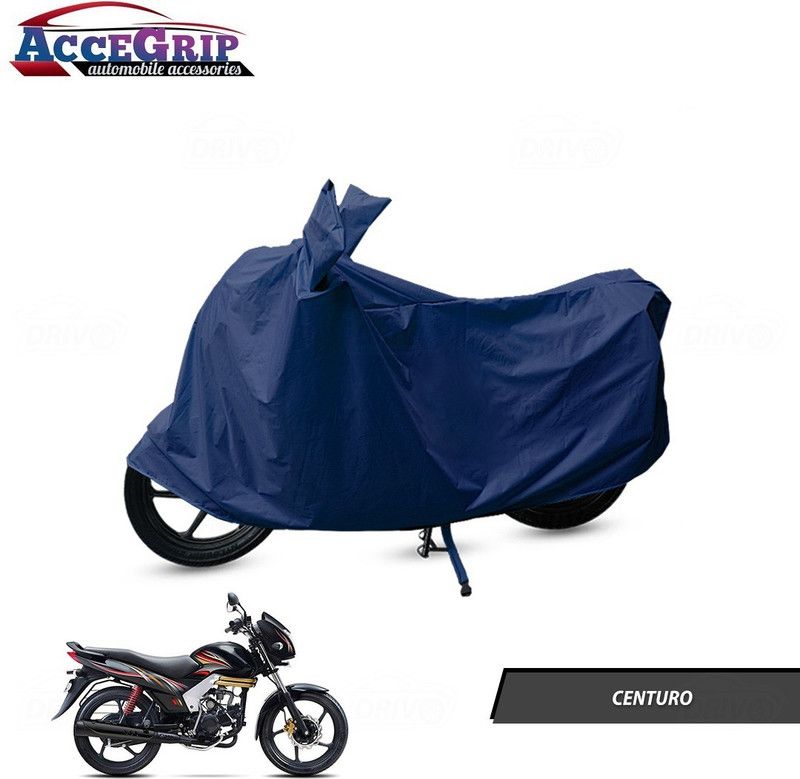 ACCEGRIP Waterproof Two Wheeler Cover for Mahindra  (Centuro, Blue)