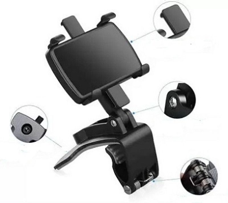 SERCUI Car Mobile Holder for Clip  (Black)