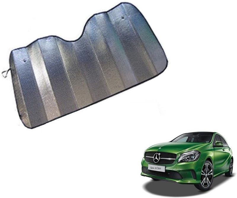 MOCKHE Dashboard Sun Shade For Mercedes Benz A-Class  (Silver)