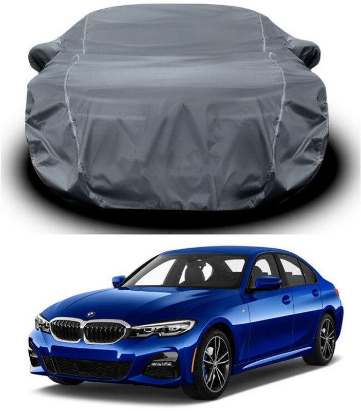 Genipap Car Cover For BMW 325i (With Mirror Pockets)  (Grey)