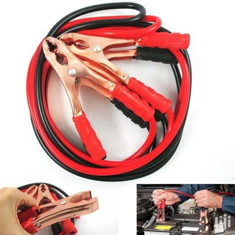 SRPHERE Premium Car Heavy Duty || Jumper Cable Battery Storage || Wire Clamp with Alligator Wire || Clamp to Start Dead Battery || Emergency Line Truck Off Road || Auto Car Jumper Cables (800AMP) 10 ft Battery Jumper Cable