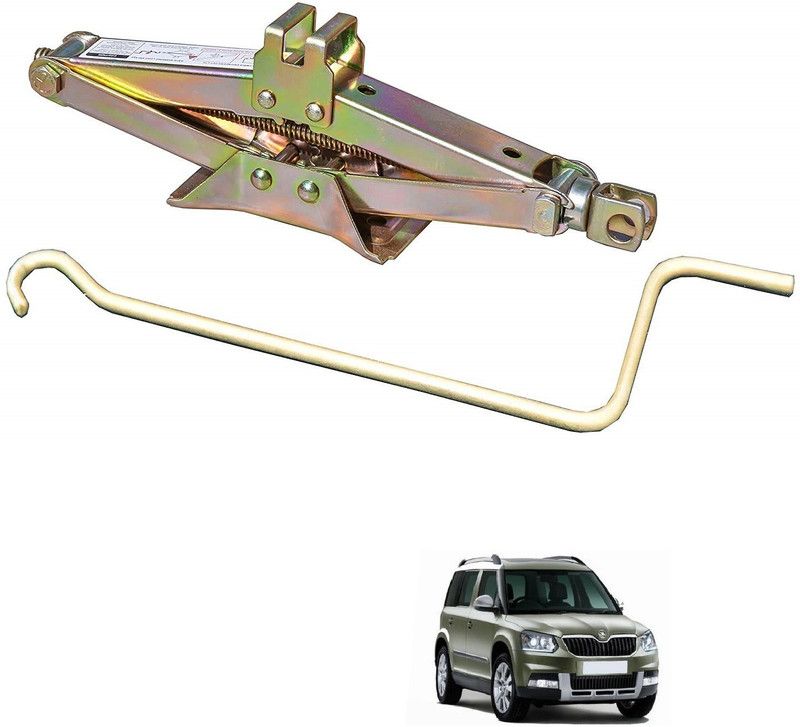 AuTO ADDiCT Manual Scissor car Jack For Skoda Yeti Vehicle Jack  (1000 kg)