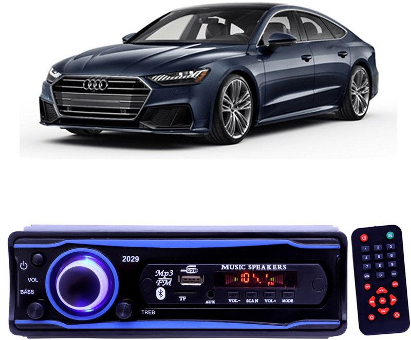 YUNEIK Blue Stereo-999 BLUETOOTH/USB/SD/AUX/FM/MP3 (BLUE & Black)Y-009 Car Stereo  (Single Din)